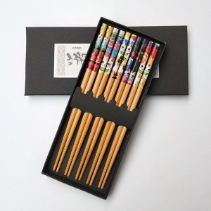 Lot de 5 Paires de Baguettes Makoti